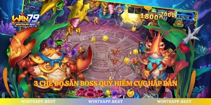 3 chế độ săn Boss quý hiếm cực hấp dẫn
