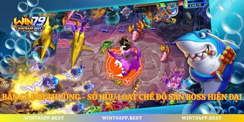 Bắn Cá Đổi Thưởng - Sở Hữu Loạt Chế Độ Săn Boss Hiện Đại