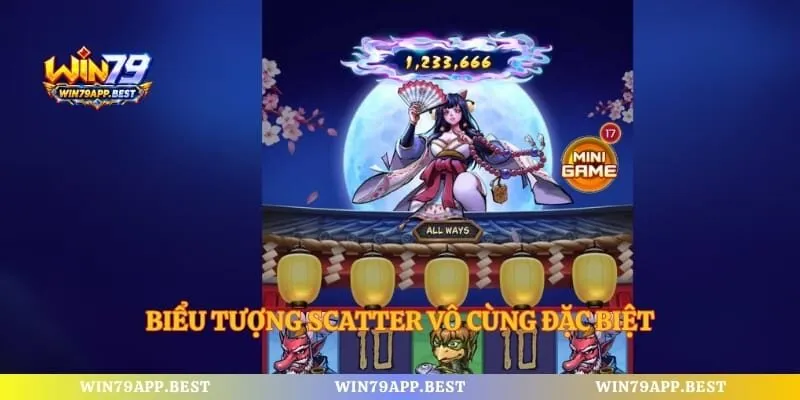 Biểu tượng Scatter vô cùng đặc biệt