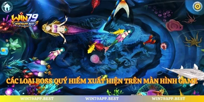 Các loại boss quý hiếm xuất hiện trên màn hình game