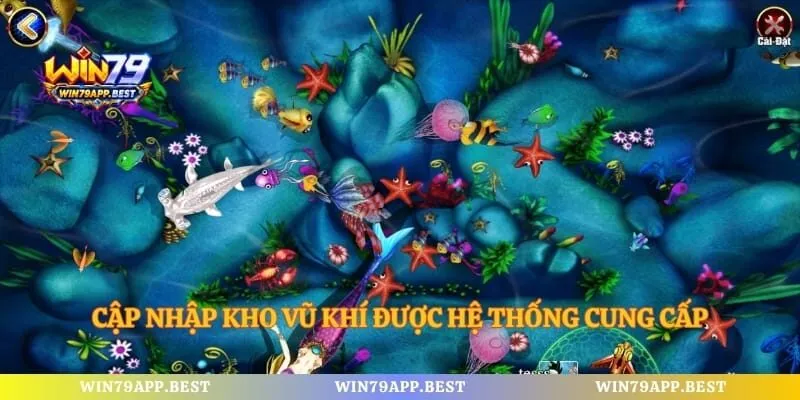 Cập nhập kho vũ khí được hệ thống cung cấp