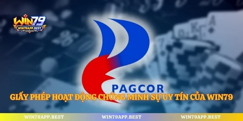 Giấy phép hoạt động chứng minh sự uy tín của Win79