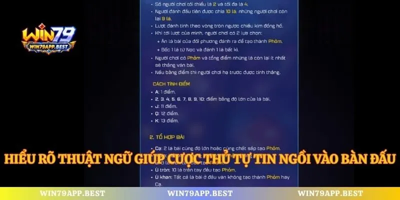 Hiểu rõ thuật ngữ giúp cược thủ tự tin ngồi vào bàn đấu