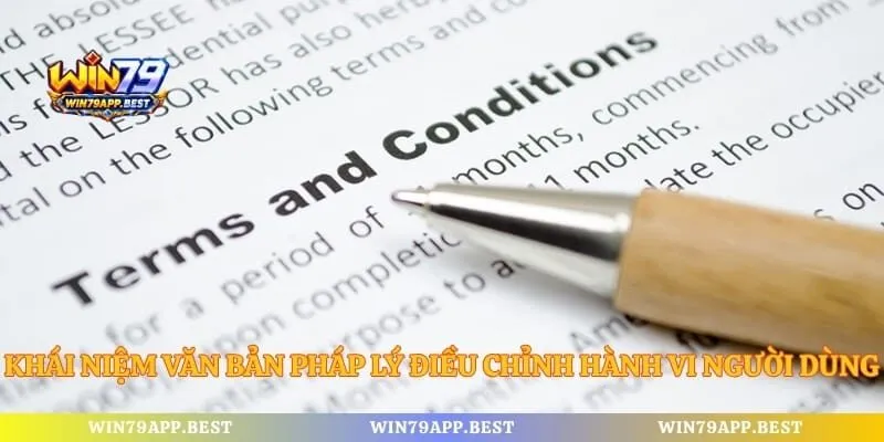 Khái niệm văn bản pháp lý điều chỉnh hành vi người dùng
