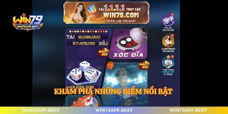 Khám phá những điểm nổi bật