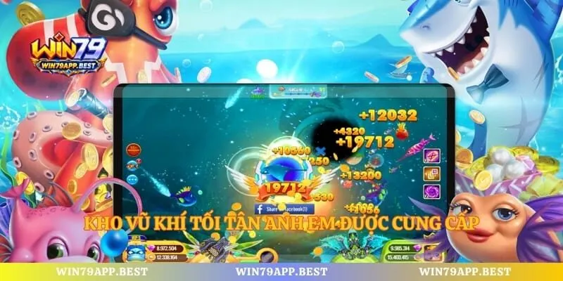 Kho vũ khí tối tân anh em được cung cấp