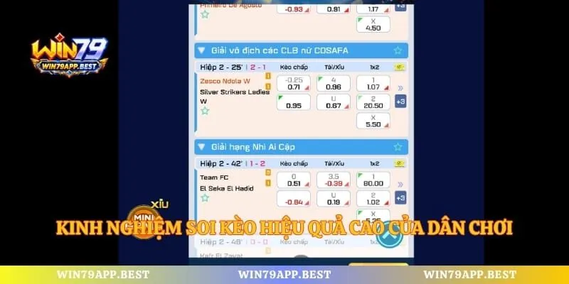Kinh nghiệm soi kèo hiệu quả cao của dân chơi
