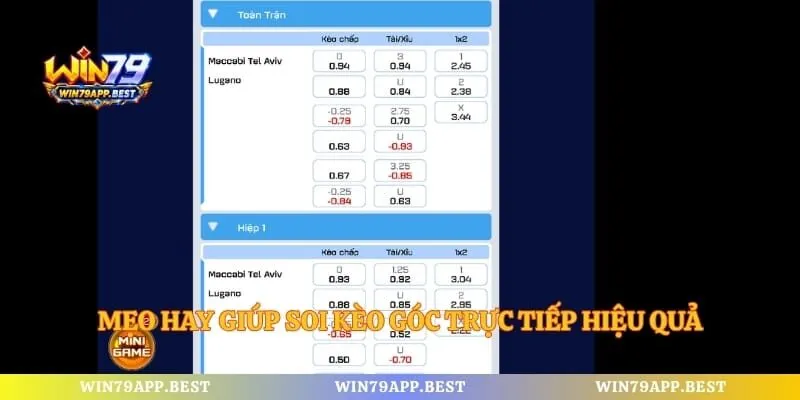 Mẹo hay giúp soi kèo góc trực tiếp hiệu quả