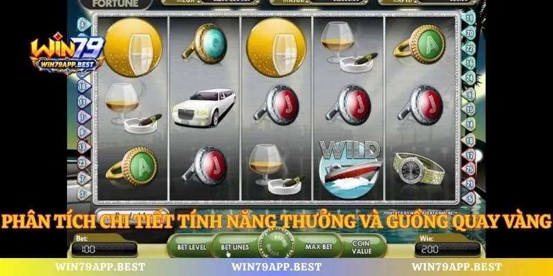 Phân tích chi tiết tính năng thưởng và guồng quay vàng