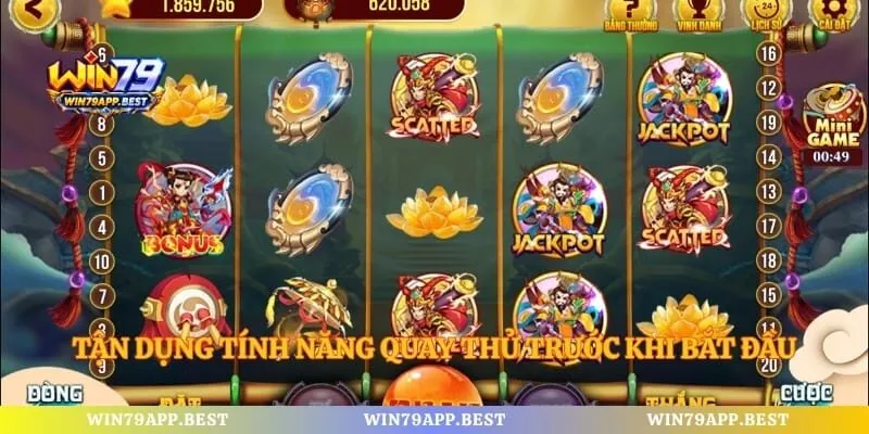 Tận dụng tính năng quay thử trước khi bắt đầu