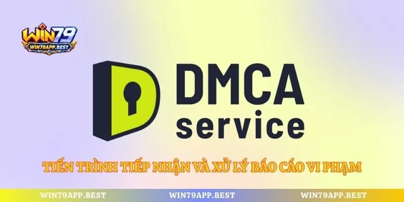 Tiến trình tiếp nhận và xử lý báo cáo vi phạm