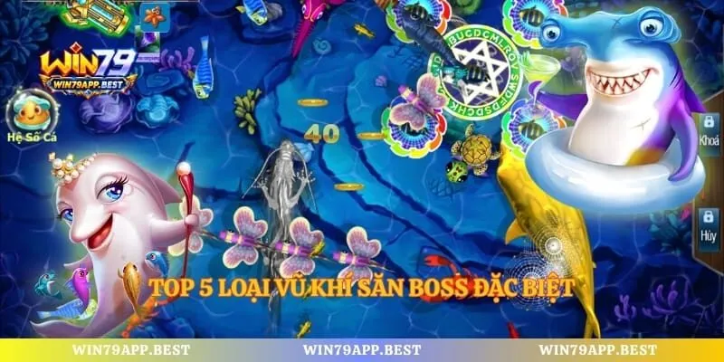 Top 5 loại vũ khí săn boss đặc biệt