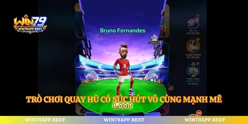 Trò chơi quay hũ có sức hút vô cùng mạnh mẽ