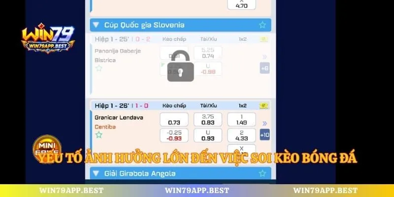 Yếu tố ảnh hưởng lớn đến việc soi kèo bóng đá